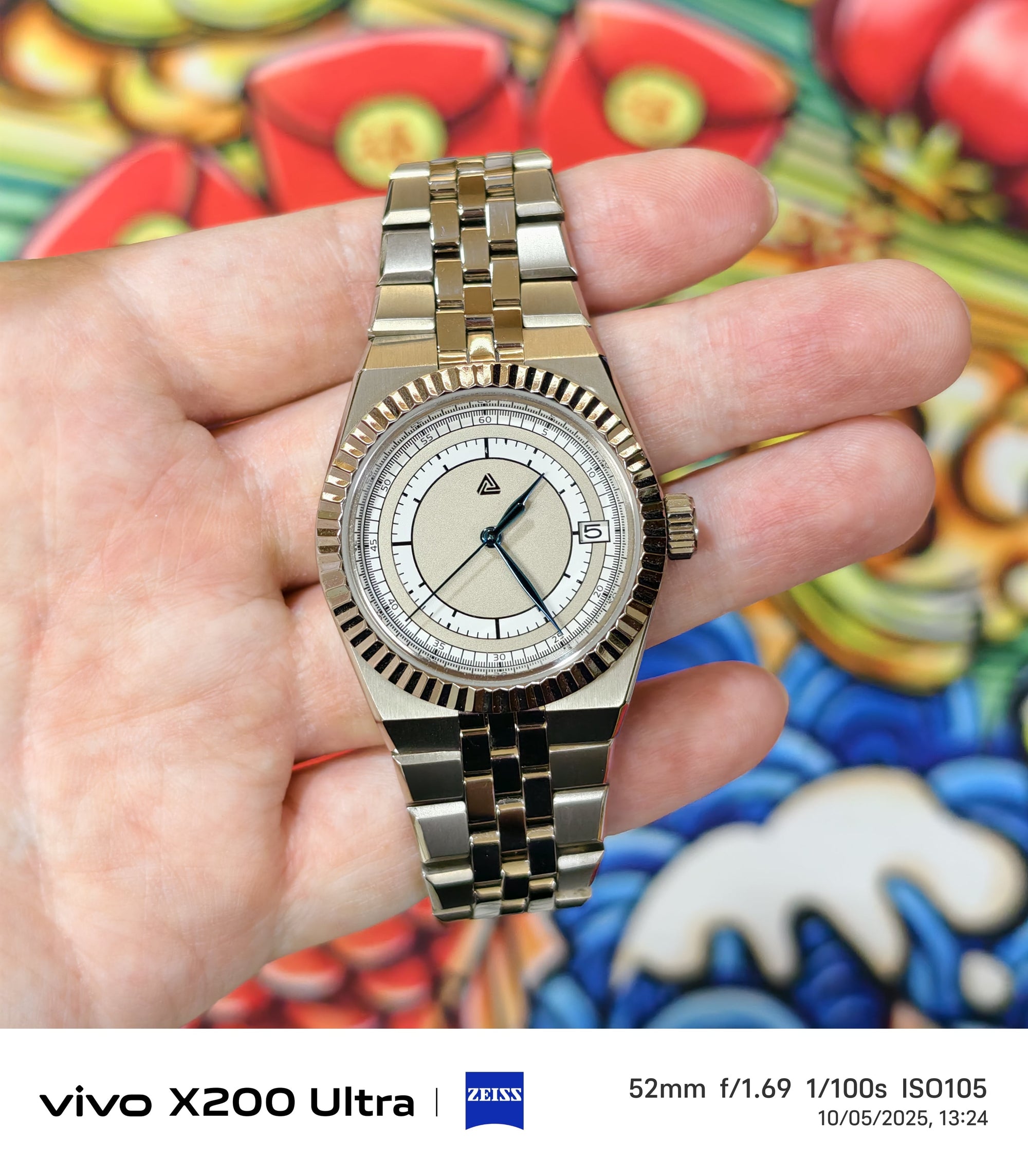 Sector Dial PP5296 Date NH35 | Lucius Atelier