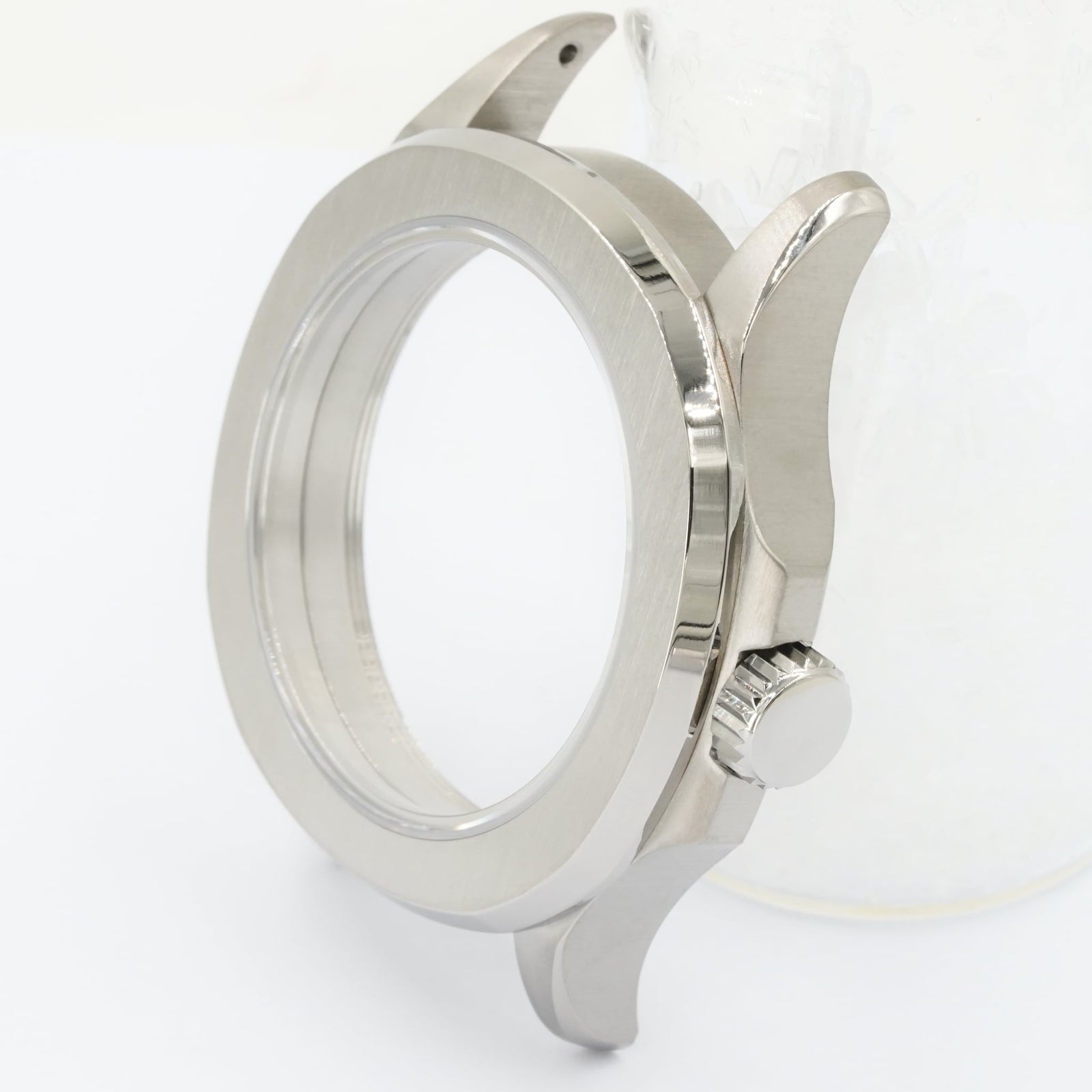 Seikonaut Watch Case - 38mm [ULTRA THIN EDITION / TITANIUM] - - - - Lucius Atelier - Swiss Quality Seiko Watch Mod Parts