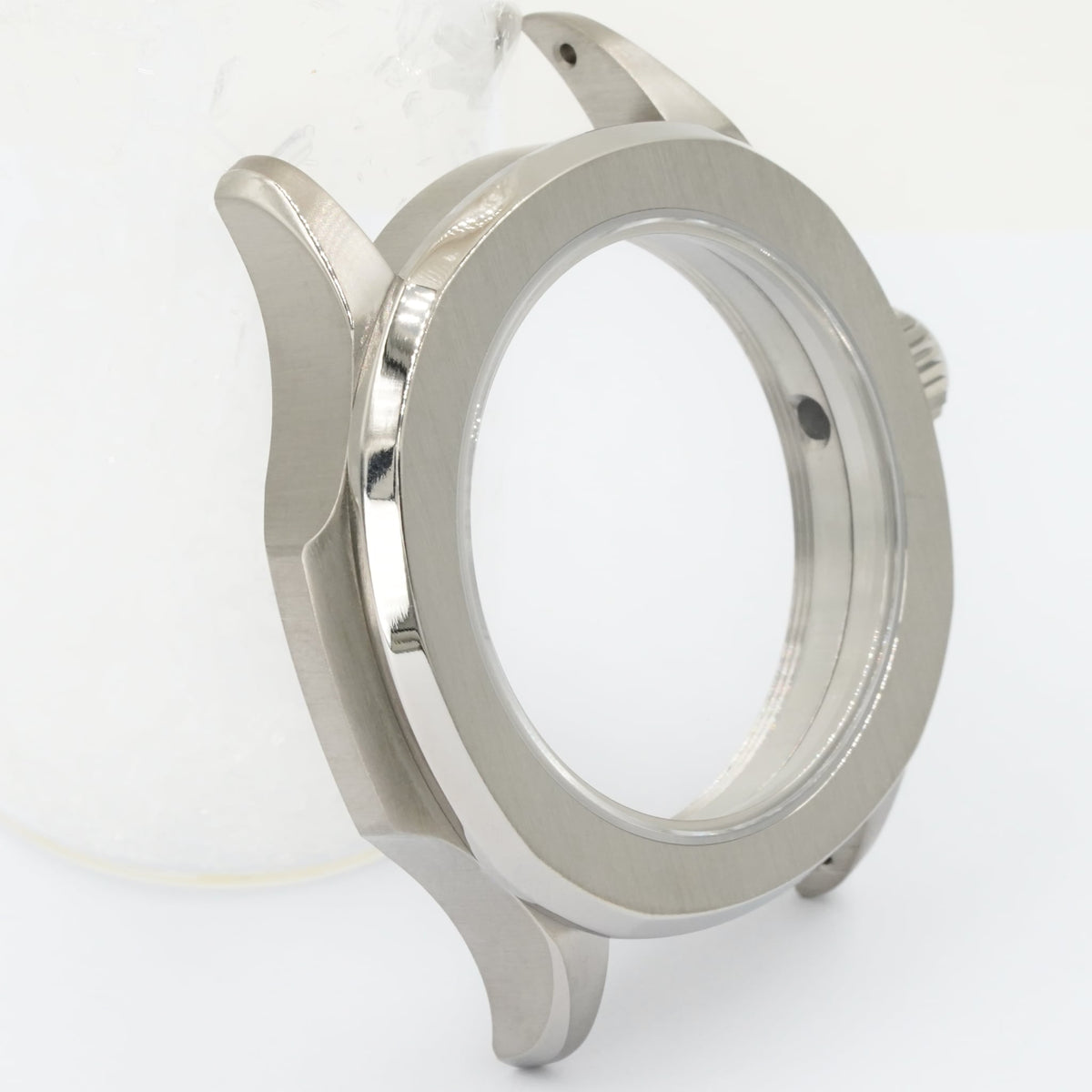 Seikonaut Watch Case - 38mm [ULTRA THIN EDITION / TITANIUM] - - - - Lucius Atelier - Swiss Quality Seiko Watch Mod Parts