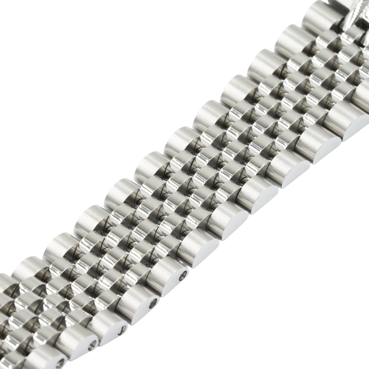 Settimo Bracelet 20/16mm - Silver - - - - Lucius Atelier - Swiss Quality Seiko Watch Mod Parts