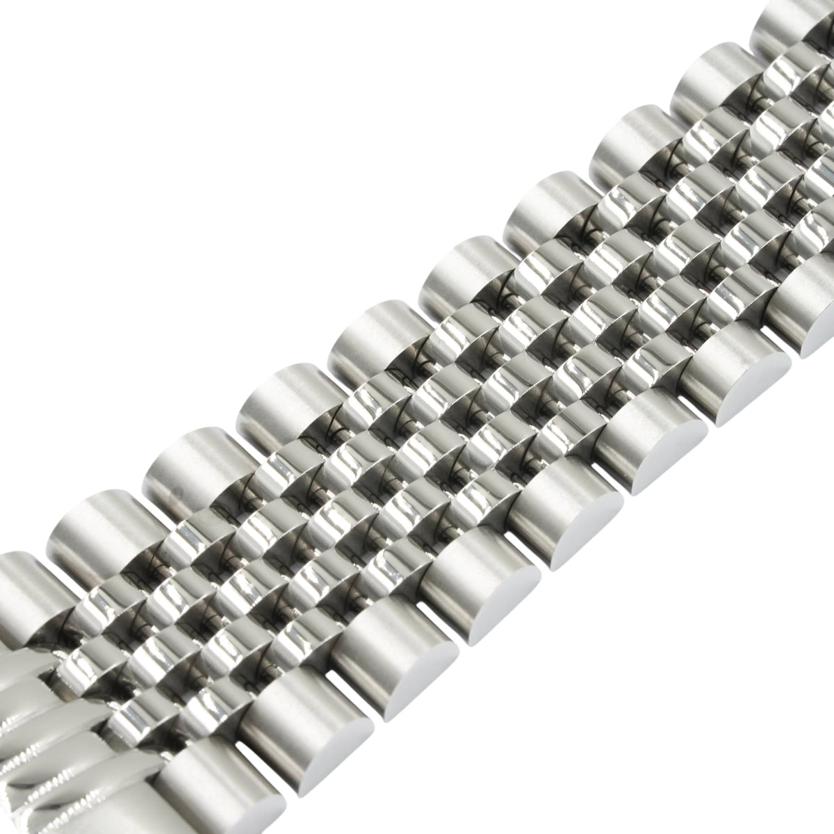 Settimo Bracelet 20/16mm - Silver - - - - Lucius Atelier - Swiss Quality Seiko Watch Mod Parts