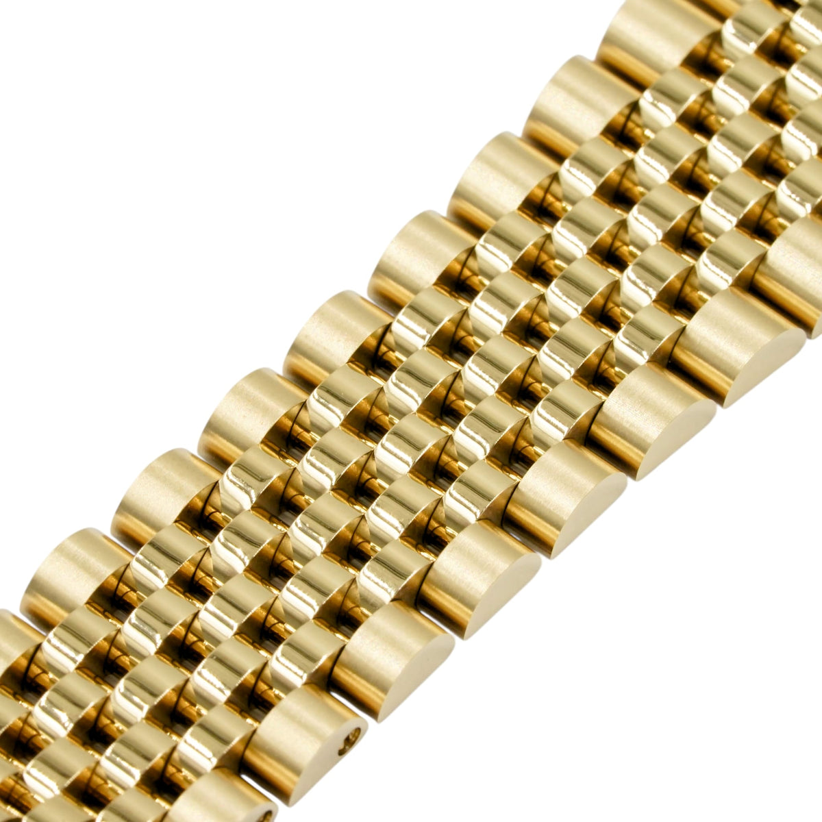 Settimo Bracelet 20/16mm - Yellow Gold - - - - Lucius Atelier - Swiss Quality Seiko Watch Mod Parts