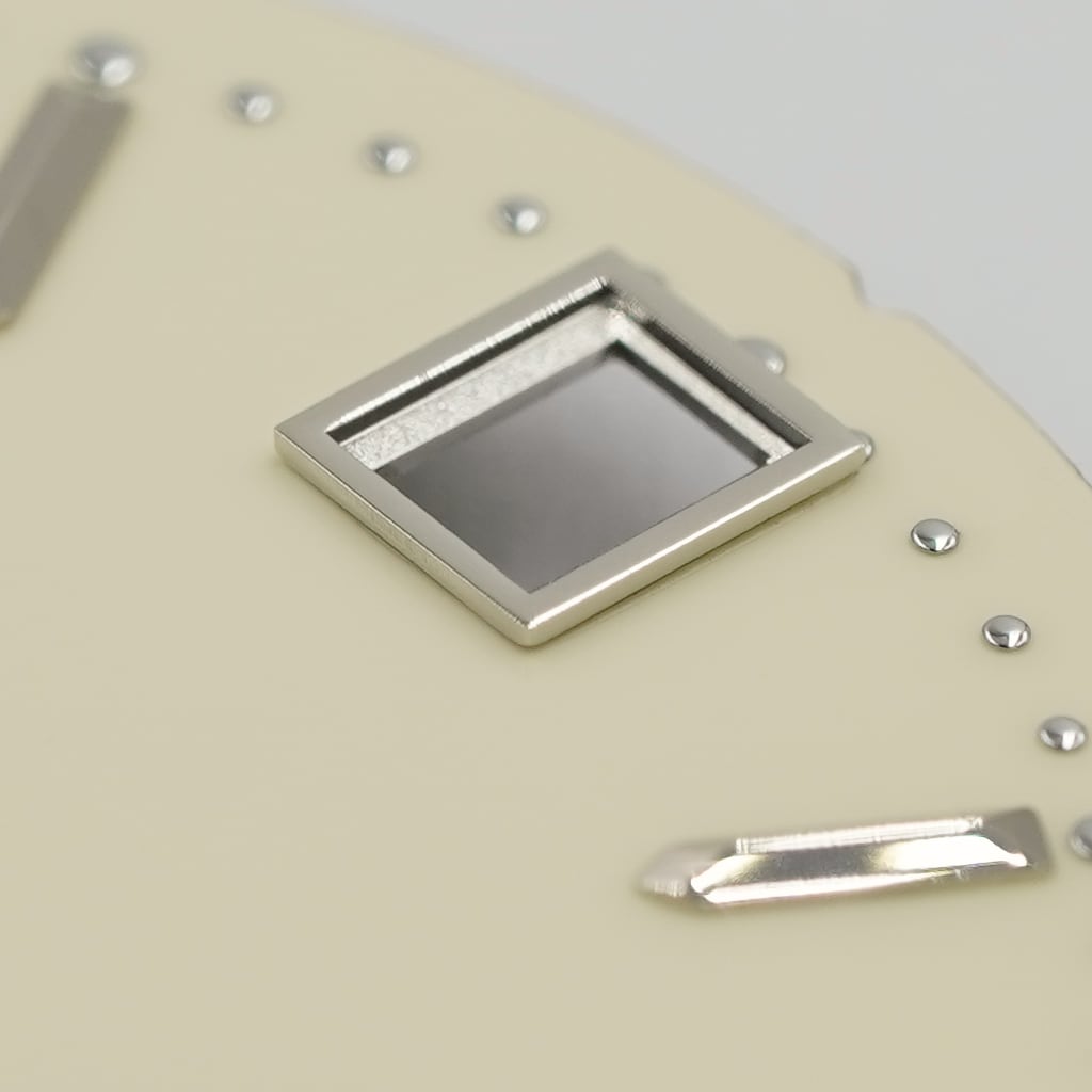 Vintage Enamel Biege Dial (Date) - - - - Lucius Atelier - Swiss Quality Seiko Watch Mod Parts