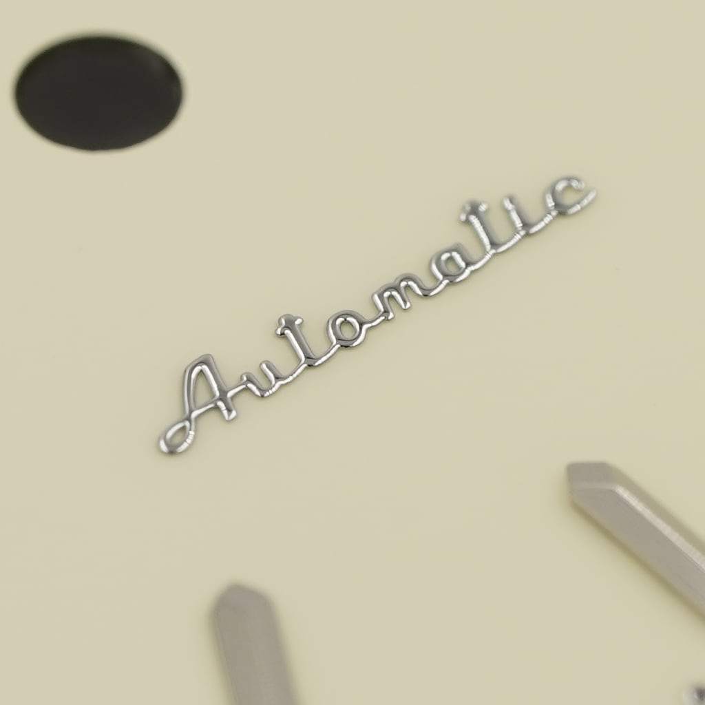 Vintage Enamel Biege Dial (Date) - - - - Lucius Atelier - Swiss Quality Seiko Watch Mod Parts