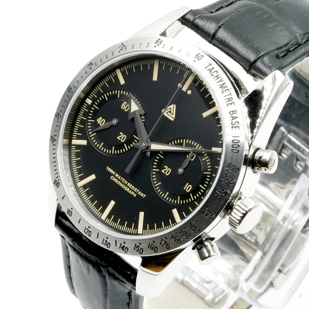 38mm ST1901 Chronograph LA2201A - - - - Lucius Atelier - Swiss Quality Seiko Watch Mod Parts
