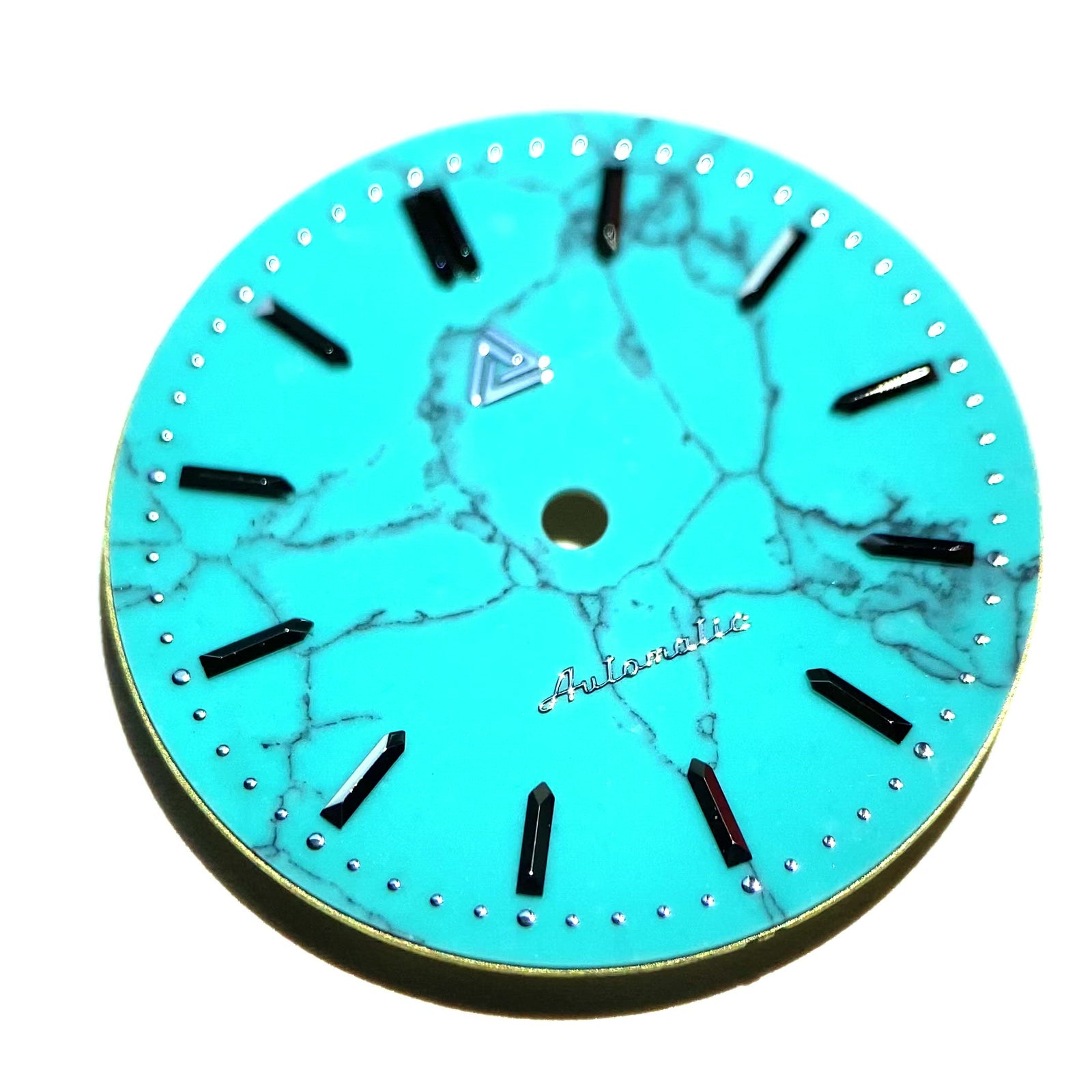 Turquoise Crystal Dial (Open Heart)