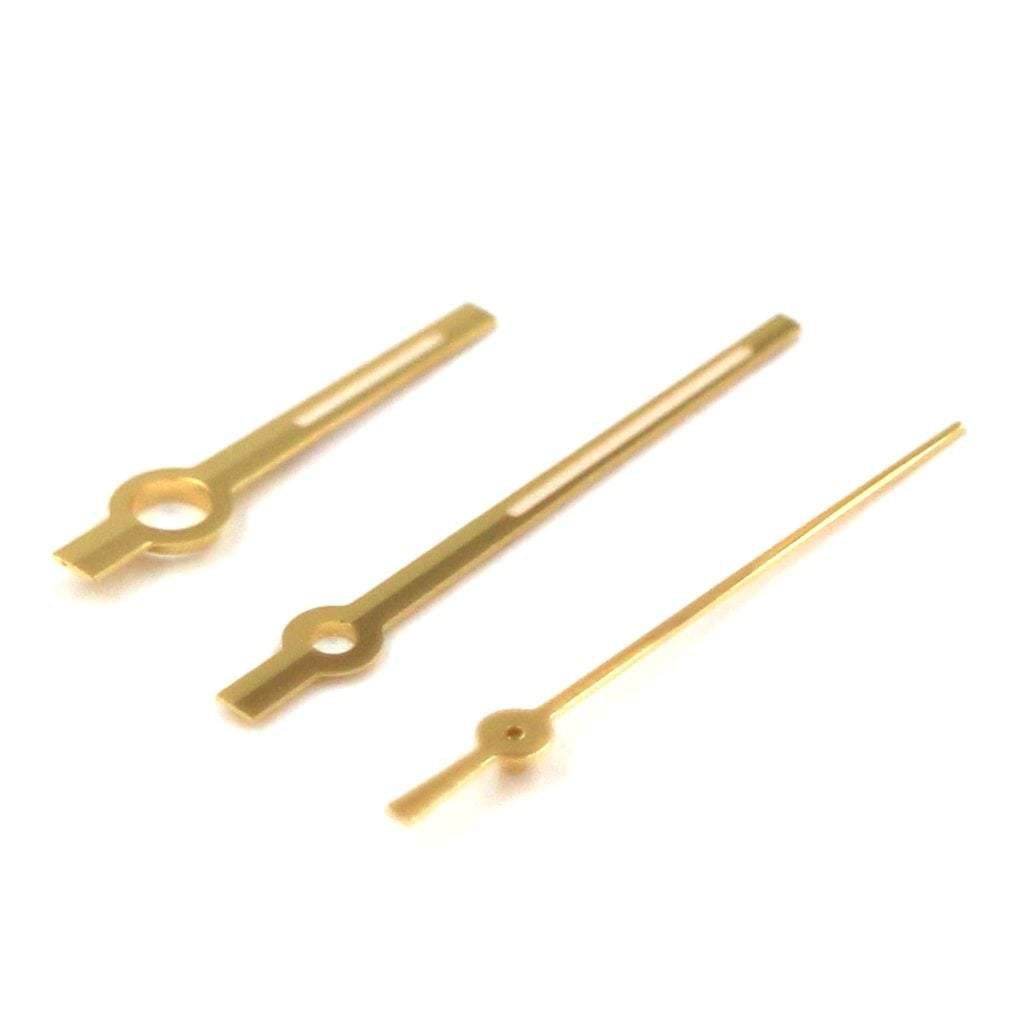 Baton Hands - BGW9 - Polished Gold *IMPROVED* - - - - Lucius Atelier - Swiss Quality Seiko Watch Mod Parts