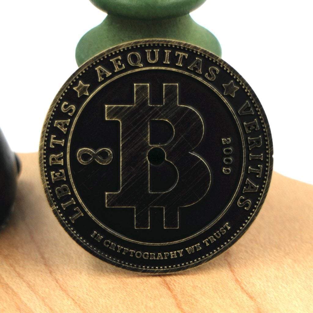 Bitcoin Dial - Vintage Black - - - - Lucius Atelier - Swiss Quality Seiko Watch Mod Parts