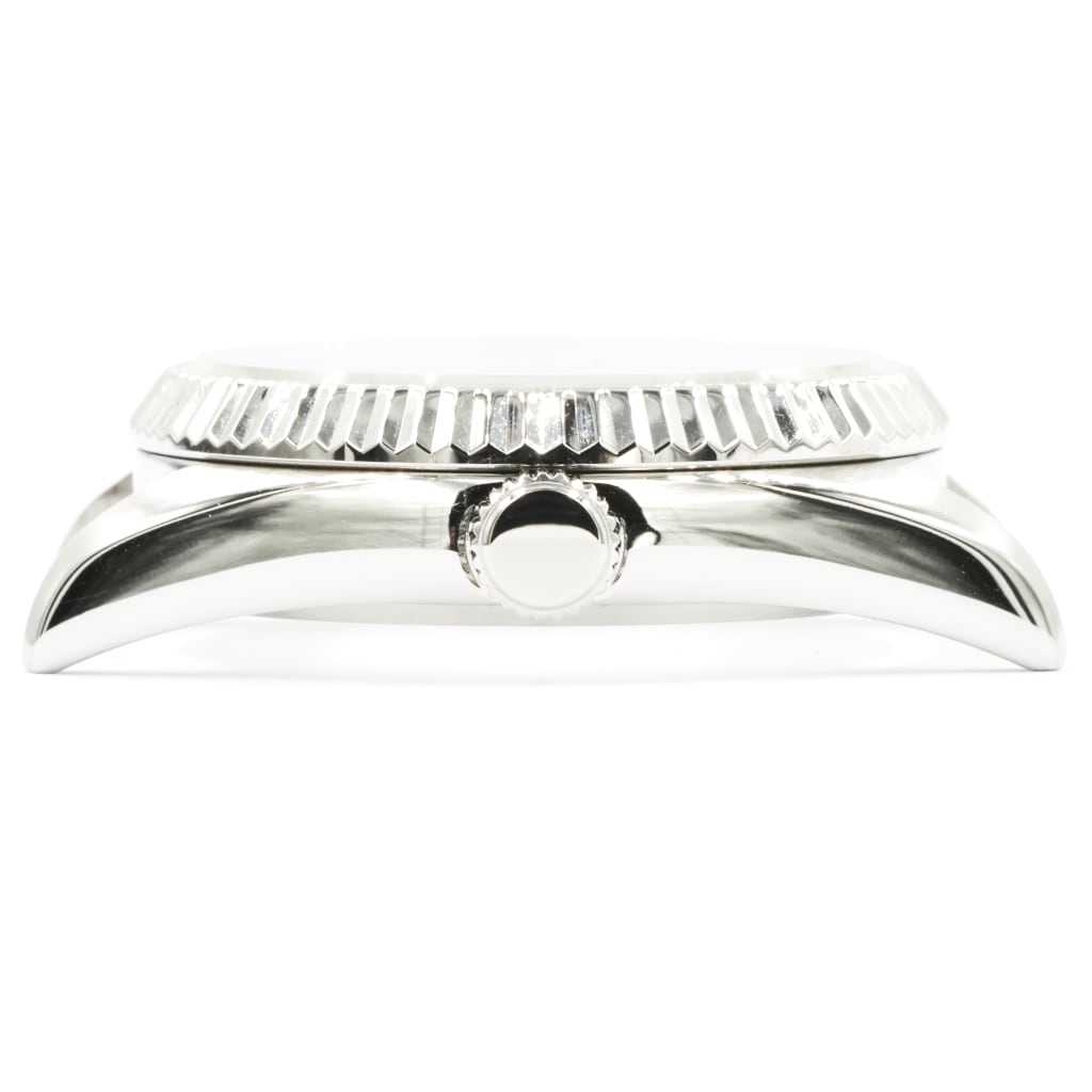 Datejust Watch Case - 36mm - NH [Solid] - - - Lucius Atelier - Swiss Quality Seiko Watch Mod Parts