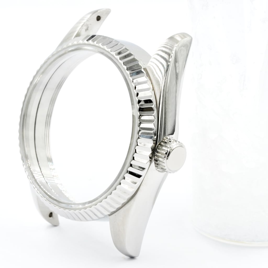 Datejust Watch Case - 36mm - NH [Solid] - - - Lucius Atelier - Swiss Quality Seiko Watch Mod Parts