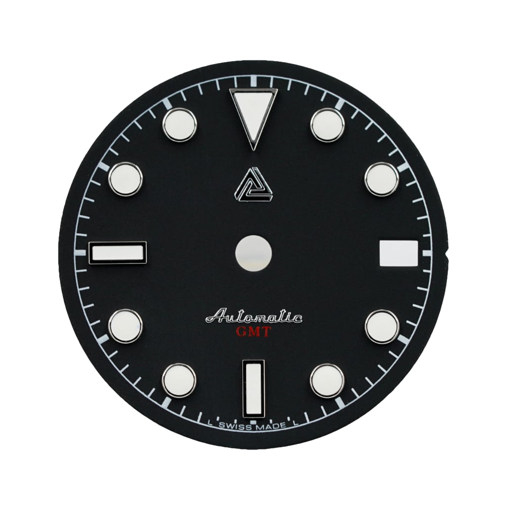 Deep Diver GMT Dial [For NH34] - - - - Lucius Atelier - Swiss Quality Seiko Watch Mod Parts
