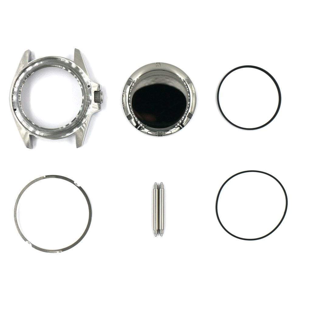 Diver Watch Case - 38mm - SKX013/Submariner Edition (Fits NH &amp; GMT Movements) - NH - Sapphire - - Lucius Atelier - Swiss Quality Seiko Watch Mod Parts