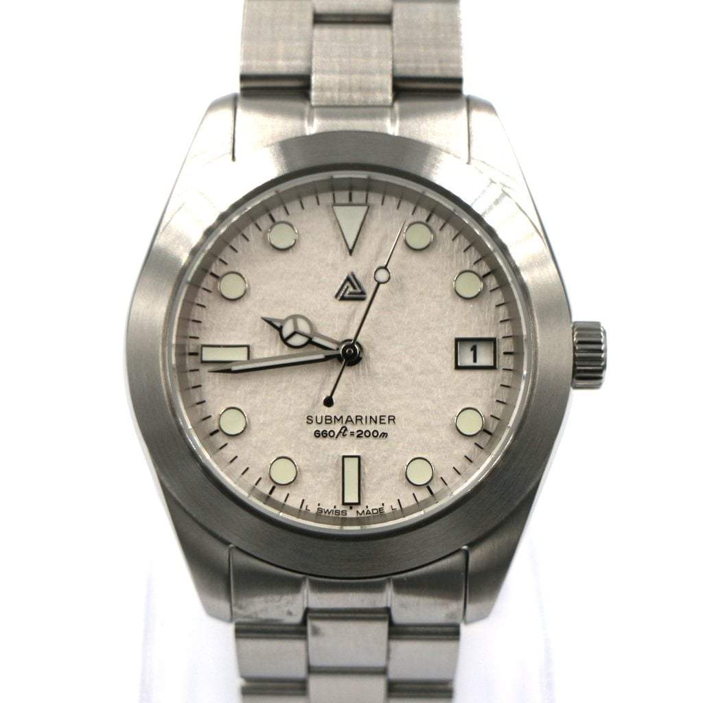 Explorer 39mm Snowflake 007 - - - - Lucius Atelier - Swiss Quality Seiko Watch Mod Parts