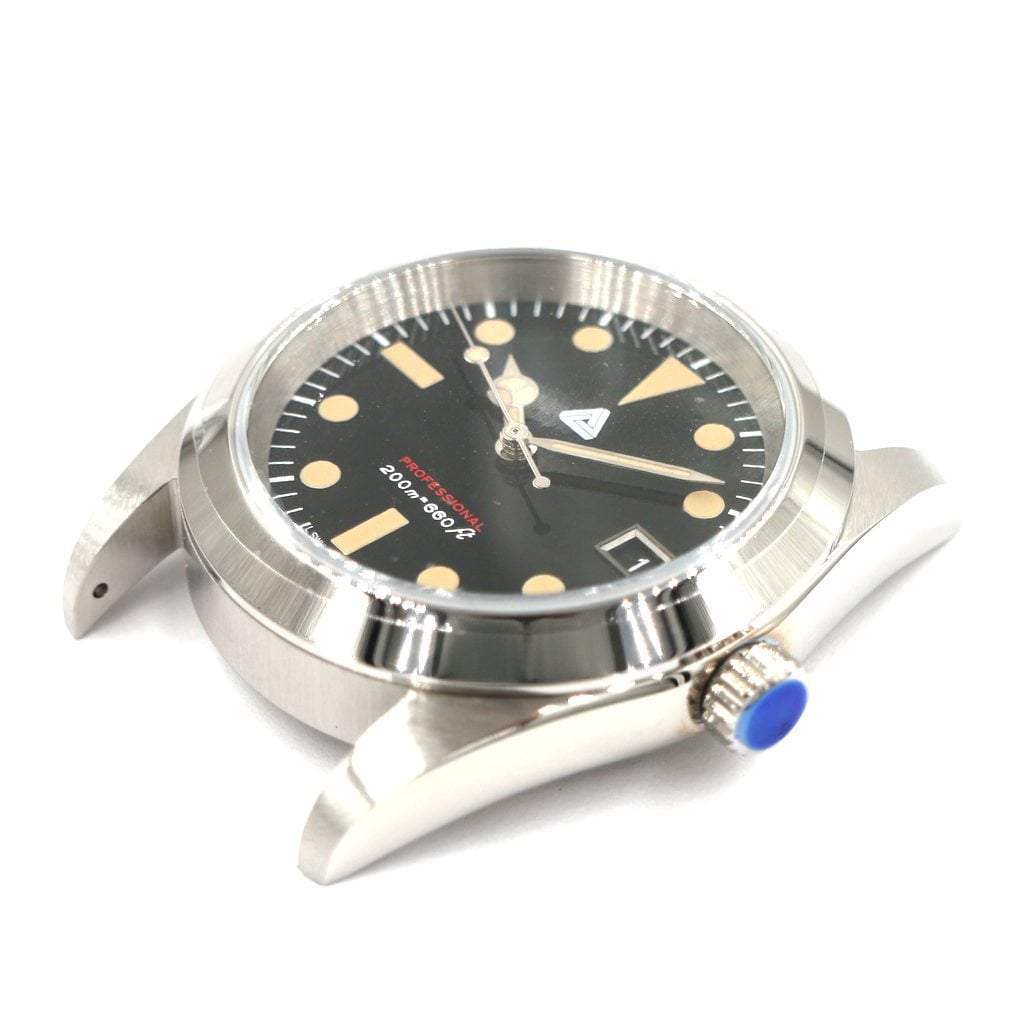 Explorer 39mm Vintage Sub Mod 004 - - - - Lucius Atelier - Swiss Quality Seiko Watch Mod Parts