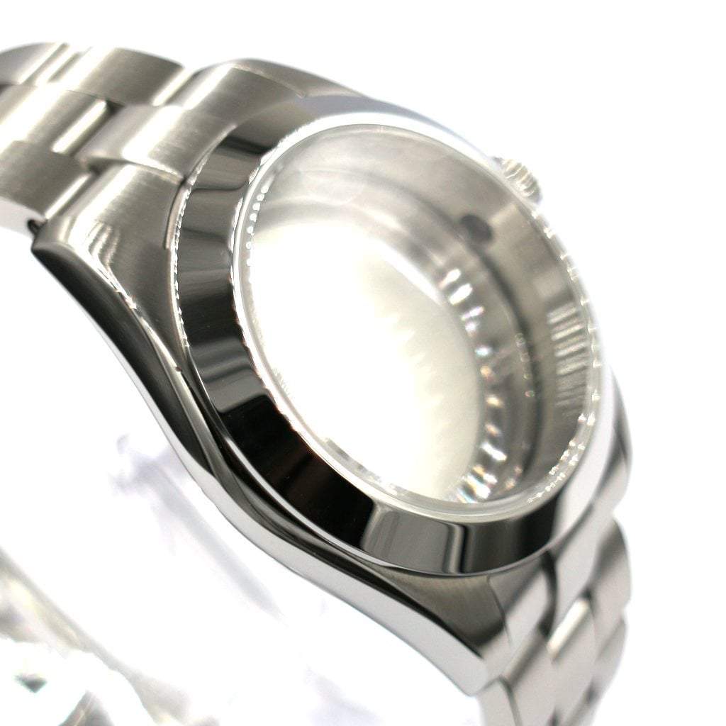Explorer Watch Case - 39mm - Explorer Case - Brushed Oyster - NH [Solid] - Lucius Atelier - Swiss Quality Seiko Watch Mod Parts