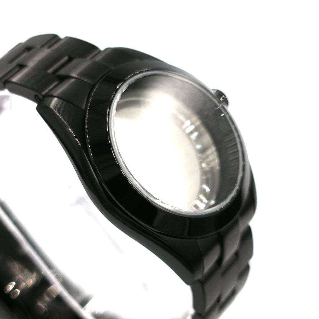 Explorer Watch Case (DLC BLACK EDITION) - 39mm - Explorer Case - Brushed Oyster - NH - Lucius Atelier - Swiss Quality Seiko Watch Mod Parts