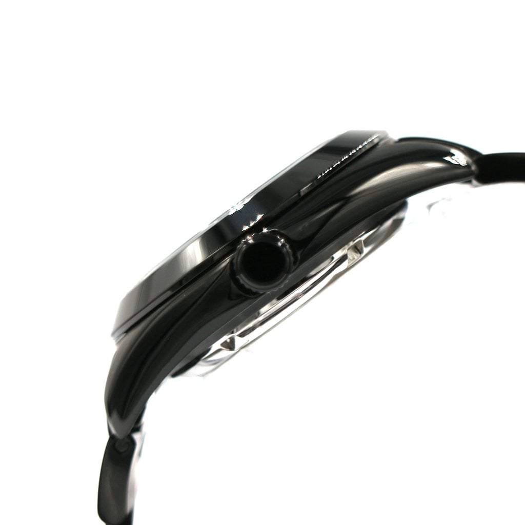 Explorer Watch Case (DLC BLACK EDITION) - 39mm - Explorer Case - Brushed Oyster - NH - Lucius Atelier - Swiss Quality Seiko Watch Mod Parts