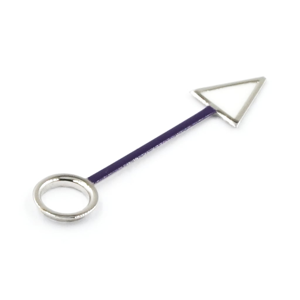GMT Hands - Master Arrow [For NH34] - BGW9 Grade A - Purple - - Lucius Atelier - Swiss Quality Seiko Watch Mod Parts