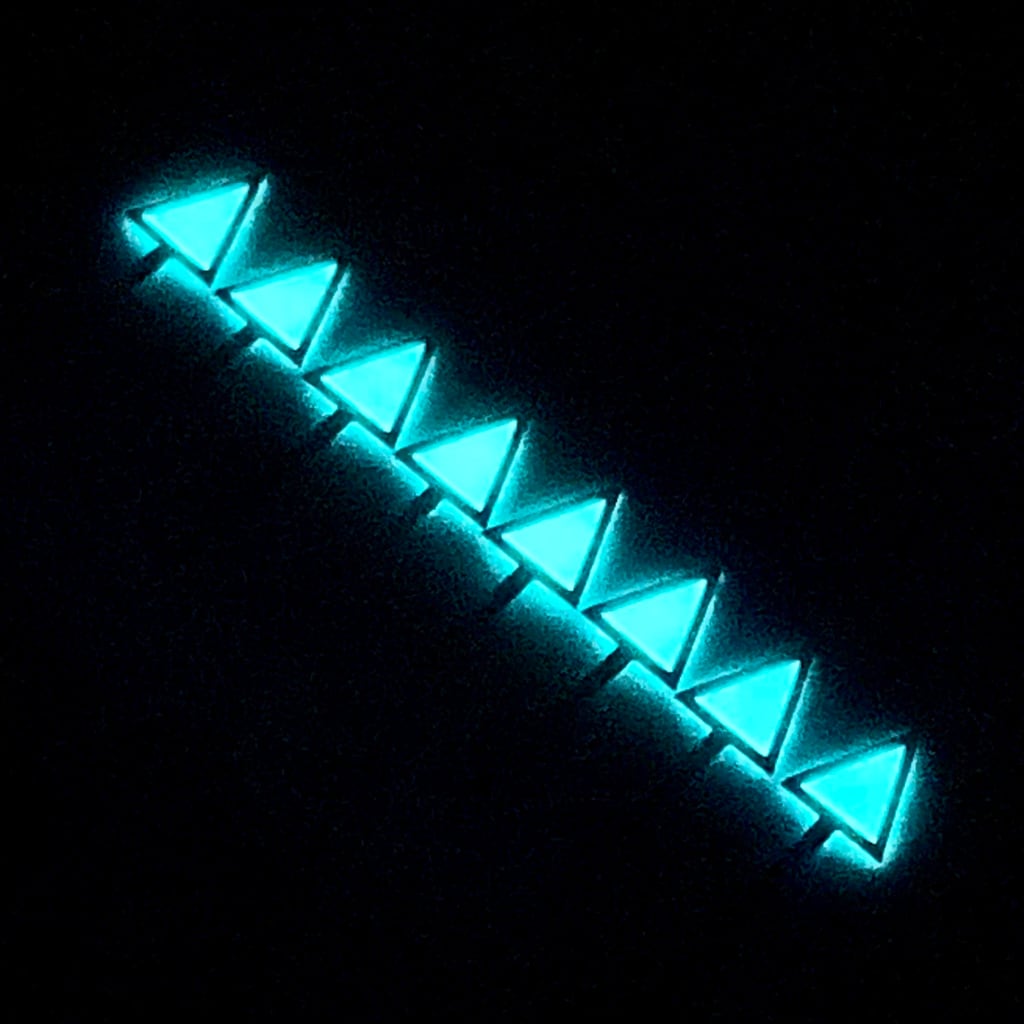 GMT Hands - Master Arrow [For NH34] - BGW9 Grade A - Silver - - Lucius Atelier - Swiss Quality Seiko Watch Mod Parts