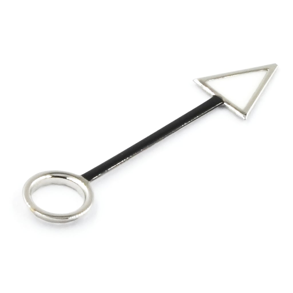 GMT Hands - Master Arrow [For NH34] - BGW9 Grade A - Silver - - Lucius Atelier - Swiss Quality Seiko Watch Mod Parts