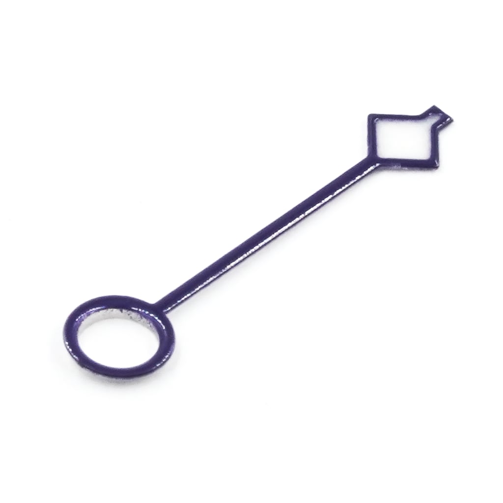 GMT Hands - Snowflake [For NH34] - BGW9 Grade A - Silver - - Lucius Atelier - Swiss Quality Seiko Watch Mod Parts