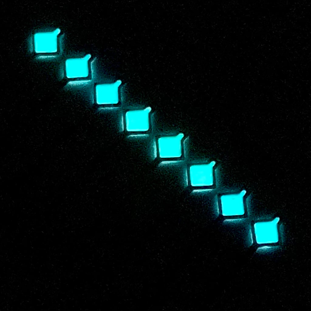 GMT Hands - Snowflake [For NH34] - BGW9 Grade A - Silver - - Lucius Atelier - Swiss Quality Seiko Watch Mod Parts