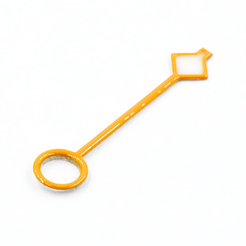 GMT Hands - Snowflake [For NH34] - BGW9 Grade A - Silver - - Lucius Atelier - Swiss Quality Seiko Watch Mod Parts