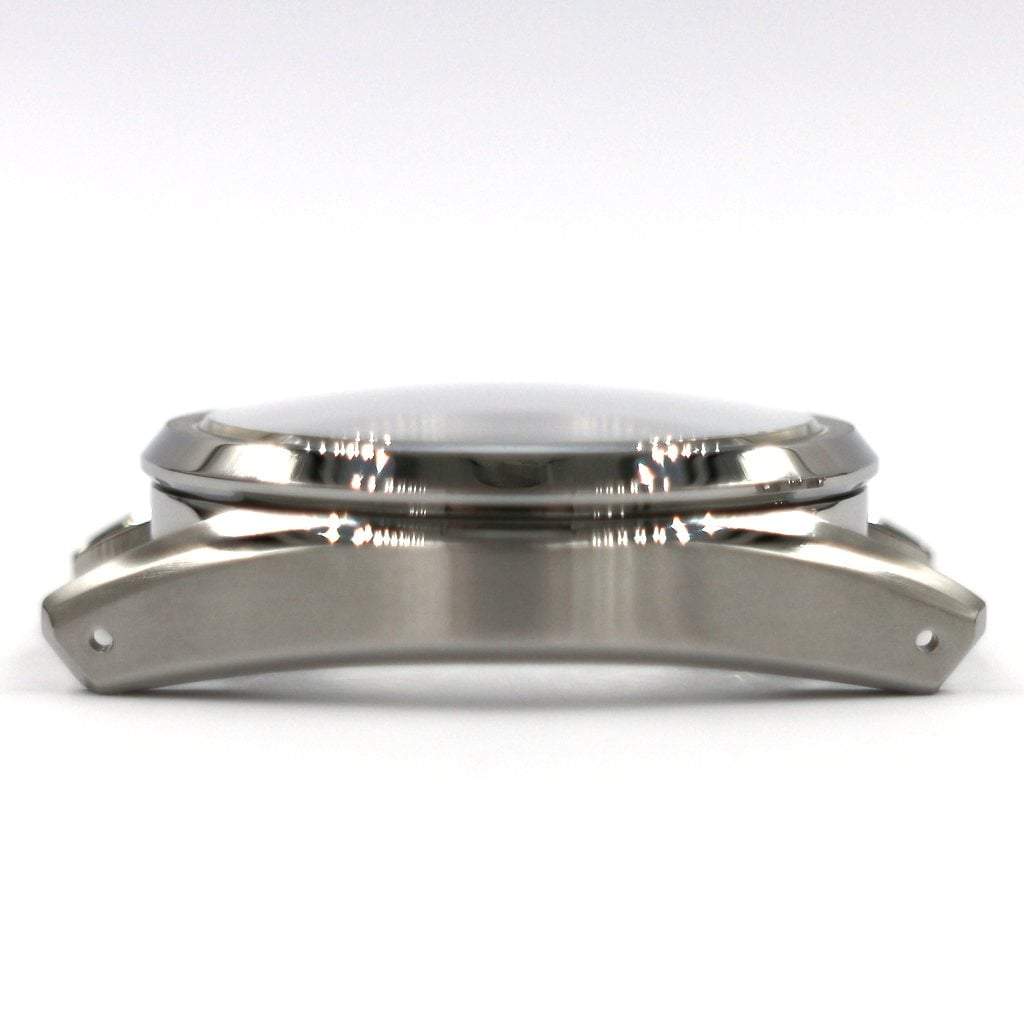 GS Watch Case - 36mm - GS Case - Brushed Oyster - NH [Solid] - Lucius Atelier - Swiss Quality Seiko Watch Mod Parts