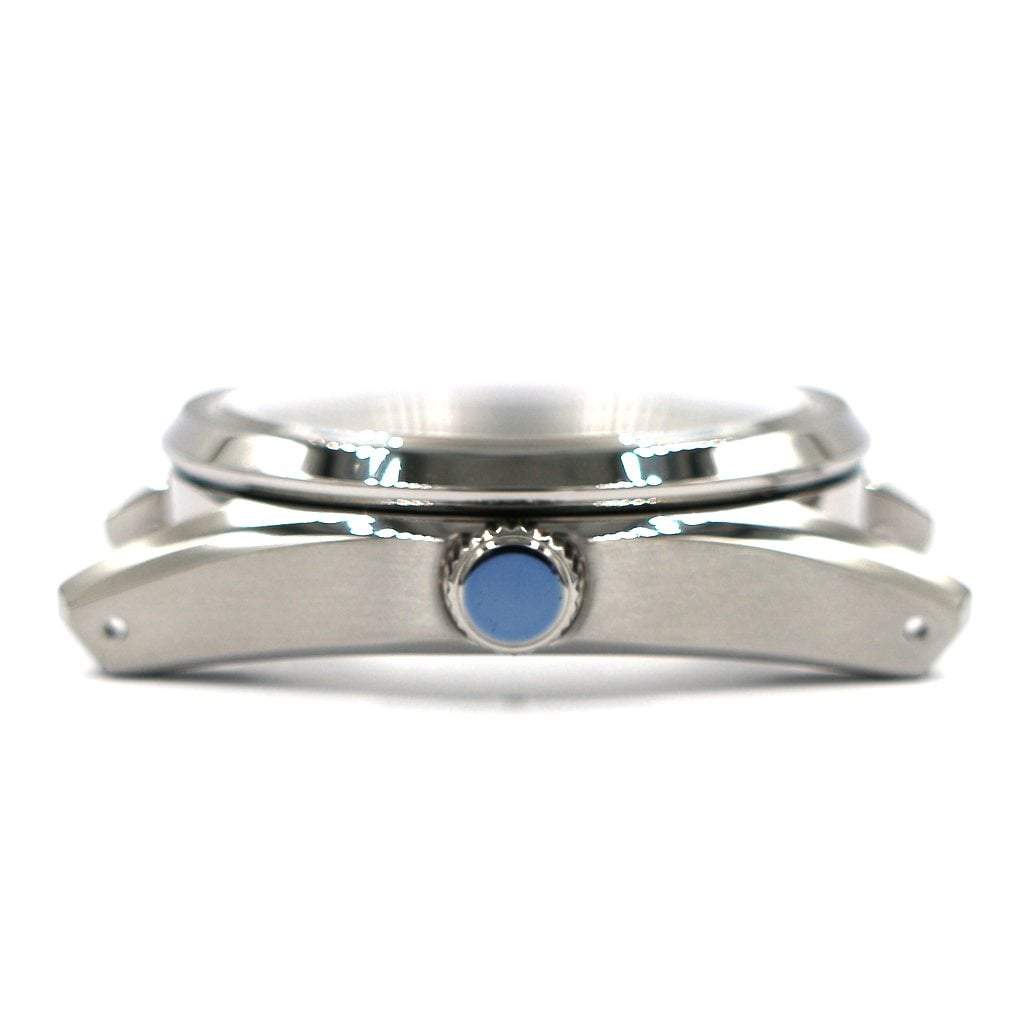 GS Watch Case - 36mm - GS Case - Brushed Oyster - NH [Solid] - Lucius Atelier - Swiss Quality Seiko Watch Mod Parts