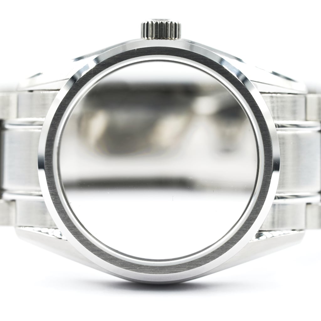 GS Watch Case - 36mm v2 - NH [Solid] - - - Lucius Atelier - Swiss Quality Seiko Watch Mod Parts