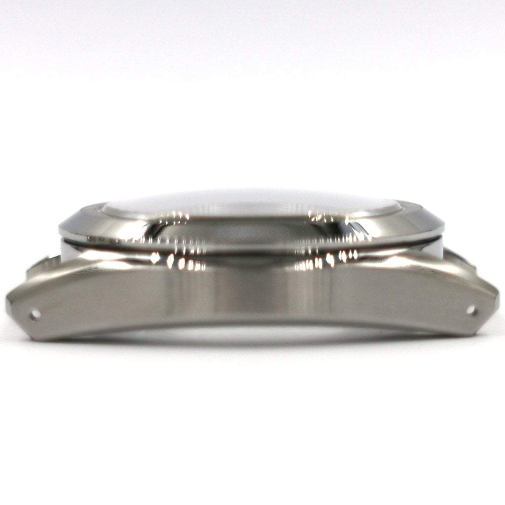 GS Watch Case - 39mm - GS Case - Brushed Oyster - NH [Solid] - Lucius Atelier - Swiss Quality Seiko Watch Mod Parts