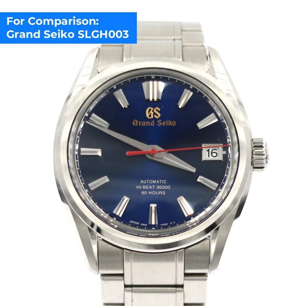 GS Watch Case - 39mm - GS Case - Brushed Oyster - NH [Solid] - Lucius Atelier - Swiss Quality Seiko Watch Mod Parts