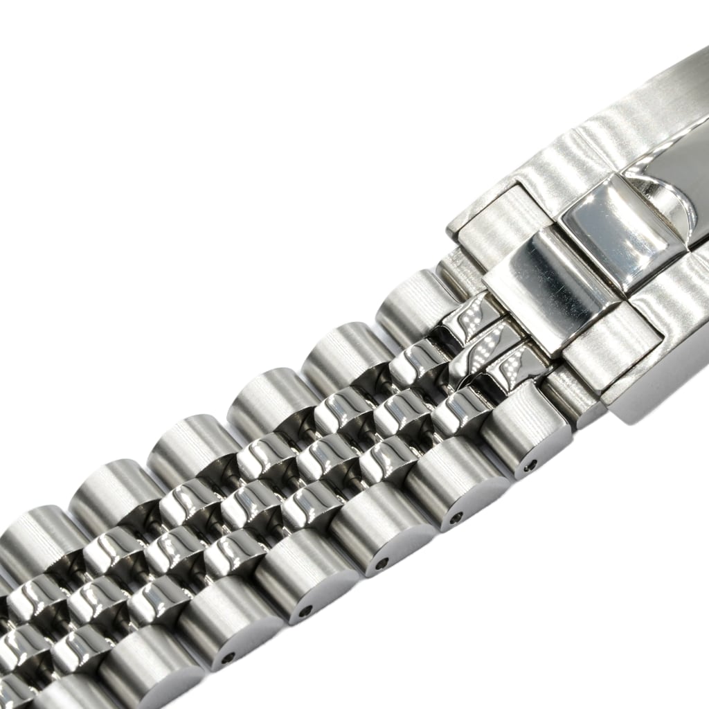 Jubilee Bracelet 20/18mm - - - - Lucius Atelier - Swiss Quality Seiko Watch Mod Parts