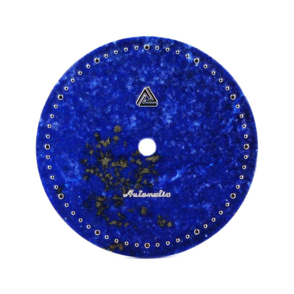 Lapis Lazuli Gemstone Dial (No Date) - - - - Lucius Atelier - Swiss Quality Seiko Watch Mod Parts