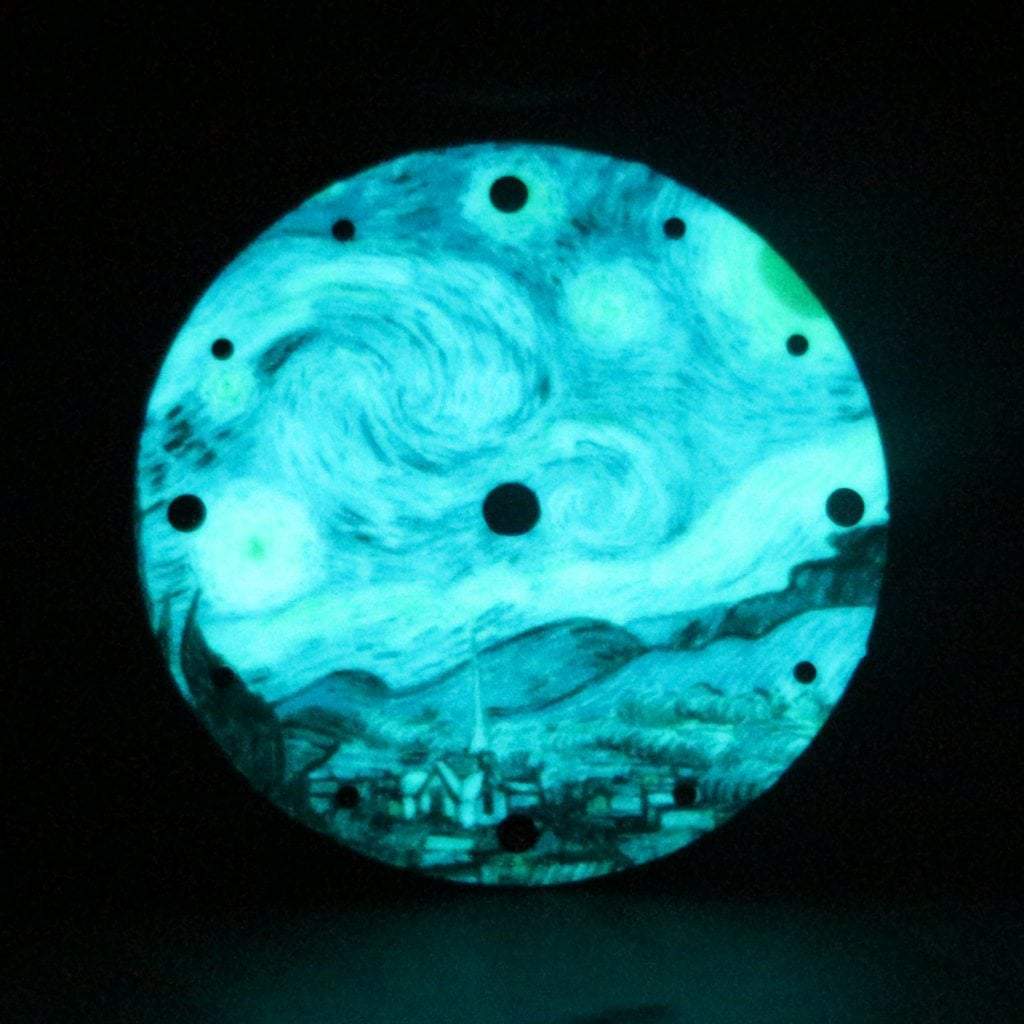 Luminous The Starry Night Dial (No Date) - - - - Lucius Atelier - Swiss Quality Seiko Watch Mod Parts