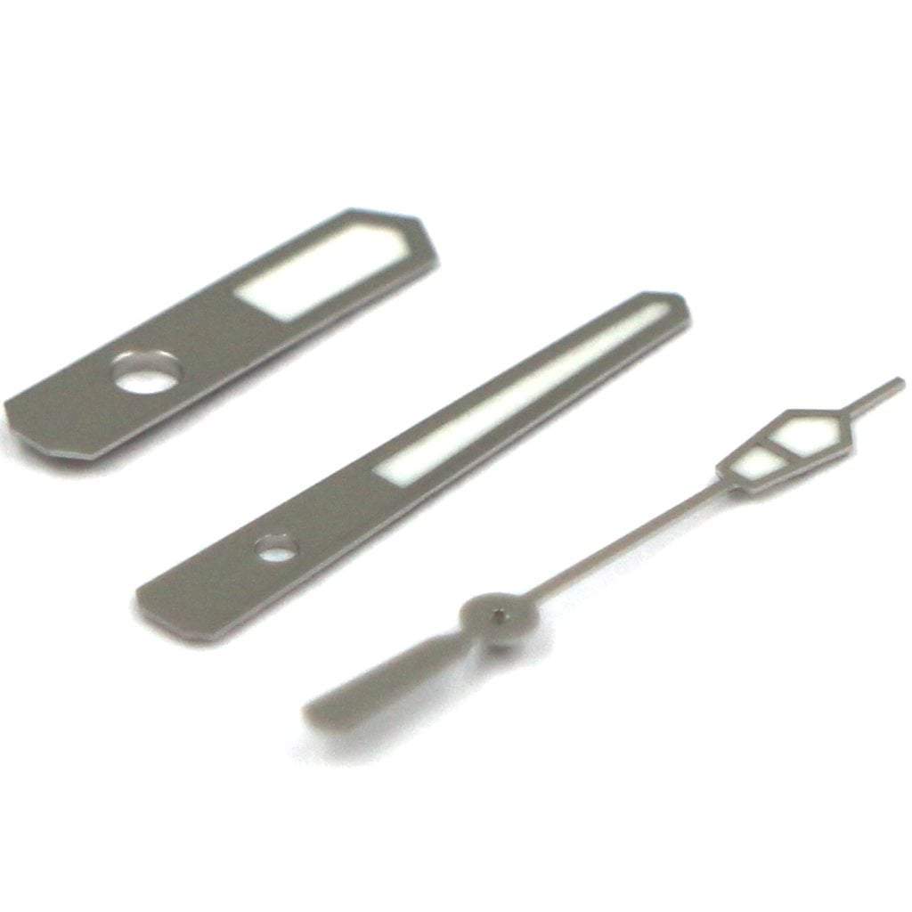 Marine Master Hands - BGW9 - Polished Silver - - - - Lucius Atelier - Swiss Quality Seiko Watch Mod Parts