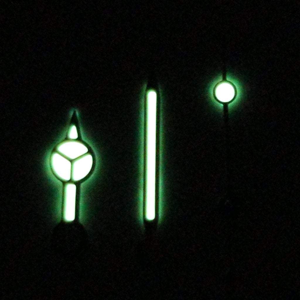 Mercedes Hands v2 - Old Radium - Polished Silver *IMPROVED* - - - - Lucius Atelier - Swiss Quality Seiko Watch Mod Parts