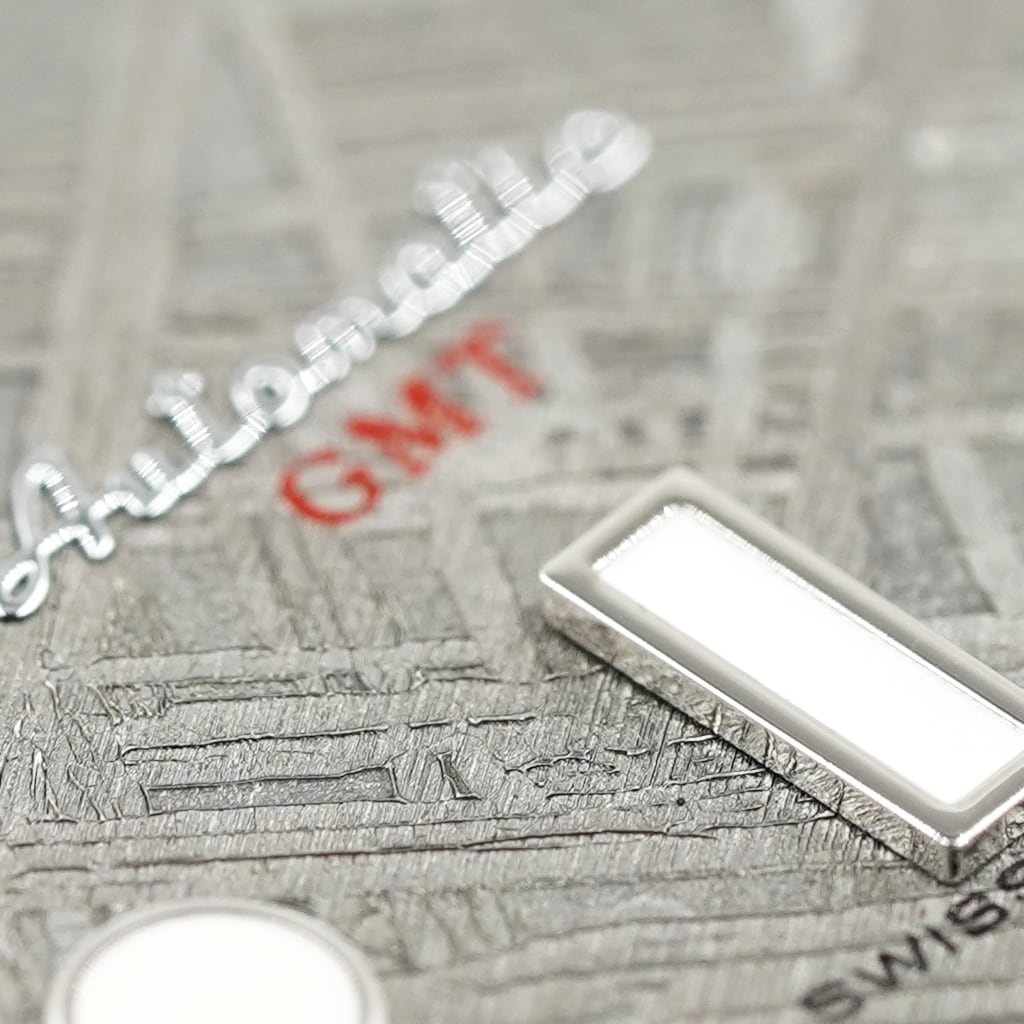 Meteorite GMT Dial [For NH34] - - - - Lucius Atelier - Swiss Quality Seiko Watch Mod Parts