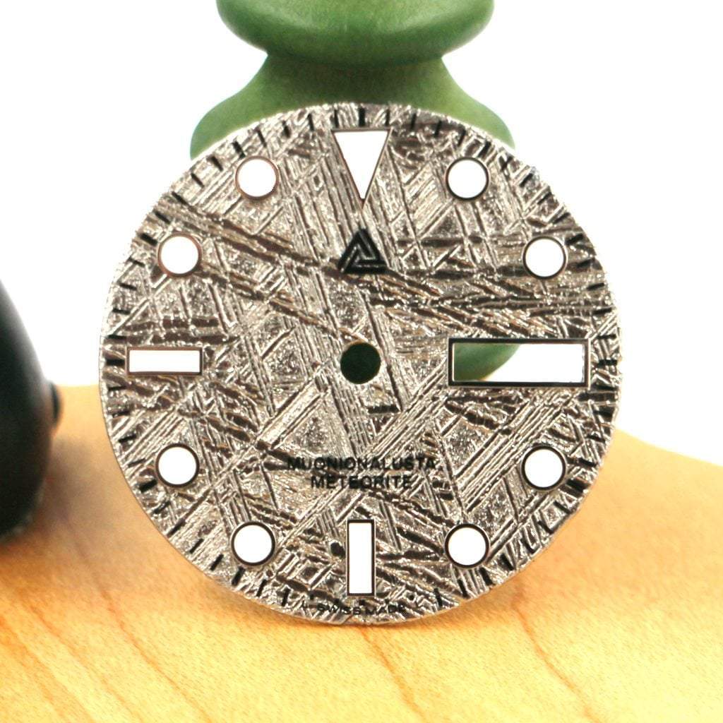Muonionalusta Meteorite Dial (Day Date) - - - - Lucius Atelier - Swiss Quality Seiko Watch Mod Parts