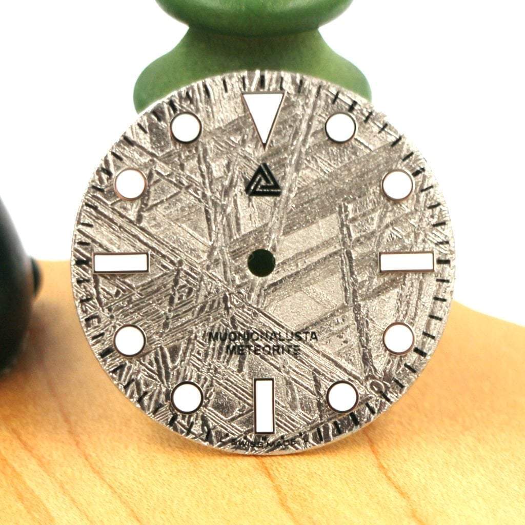 Muonionalusta Meteorite Dial (No Date) - - - - Lucius Atelier - Swiss Quality Seiko Watch Mod Parts
