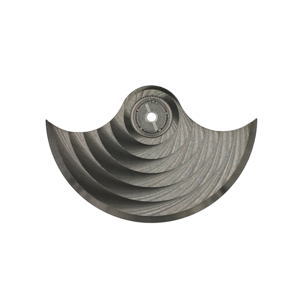 NH Movement Rotor - Côtes de Genève - Gunmetal - - - - Lucius Atelier - Swiss Quality Seiko Watch Mod Parts