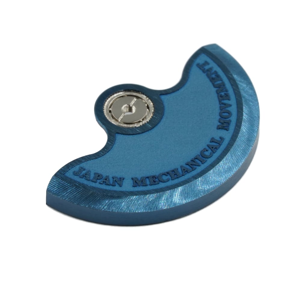NH Movement Rotor - The Great Fathom - Blue - - - - Lucius Atelier - Swiss Quality Seiko Watch Mod Parts