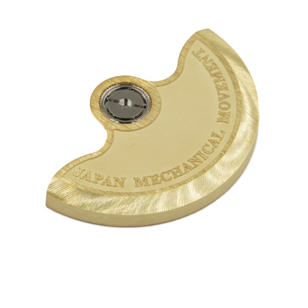 NH Movement Rotor - The Great Fathom - Yellow Gold - - - - Lucius Atelier - Swiss Quality Seiko Watch Mod Parts