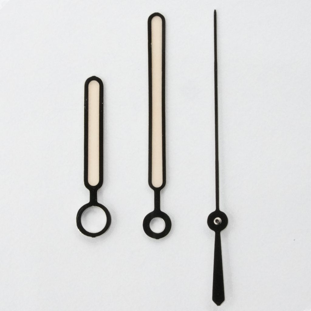 Nautilus Hands - Old Radium - Polished Silver - Old Radium - - - Lucius Atelier - Swiss Quality Seiko Watch Mod Parts