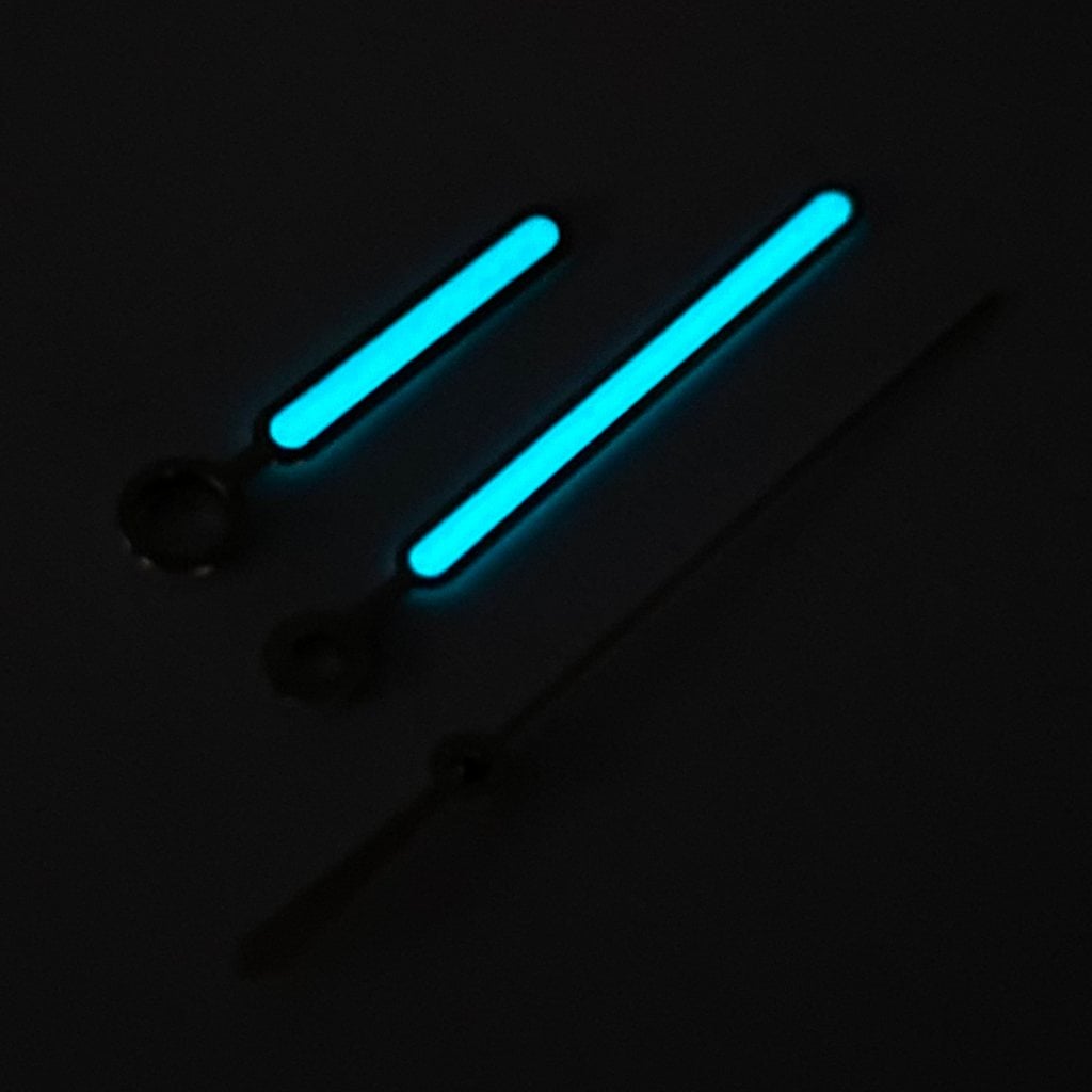 Nautilus Hands - Polished Silver - BGW9 Grade A - - - Lucius Atelier - Swiss Quality Seiko Watch Mod Parts