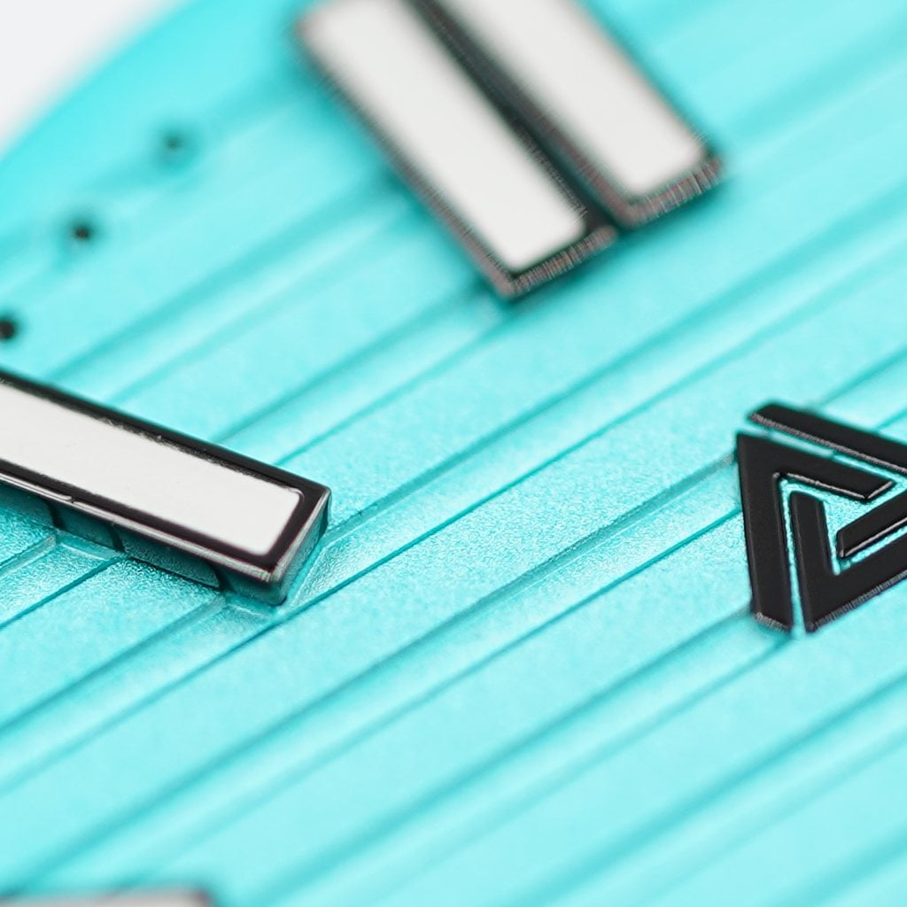 Nautilus Turquoise Dial (No Date) - - - - Lucius Atelier - Swiss Quality Seiko Watch Mod Parts