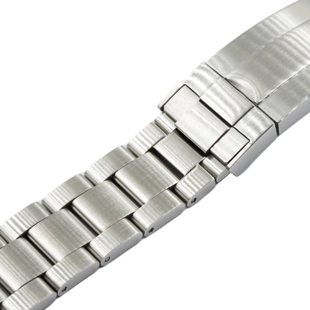 Oyster Bracelet 20/18mm [Brushed] - - - - Lucius Atelier - Swiss Quality Seiko Watch Mod Parts