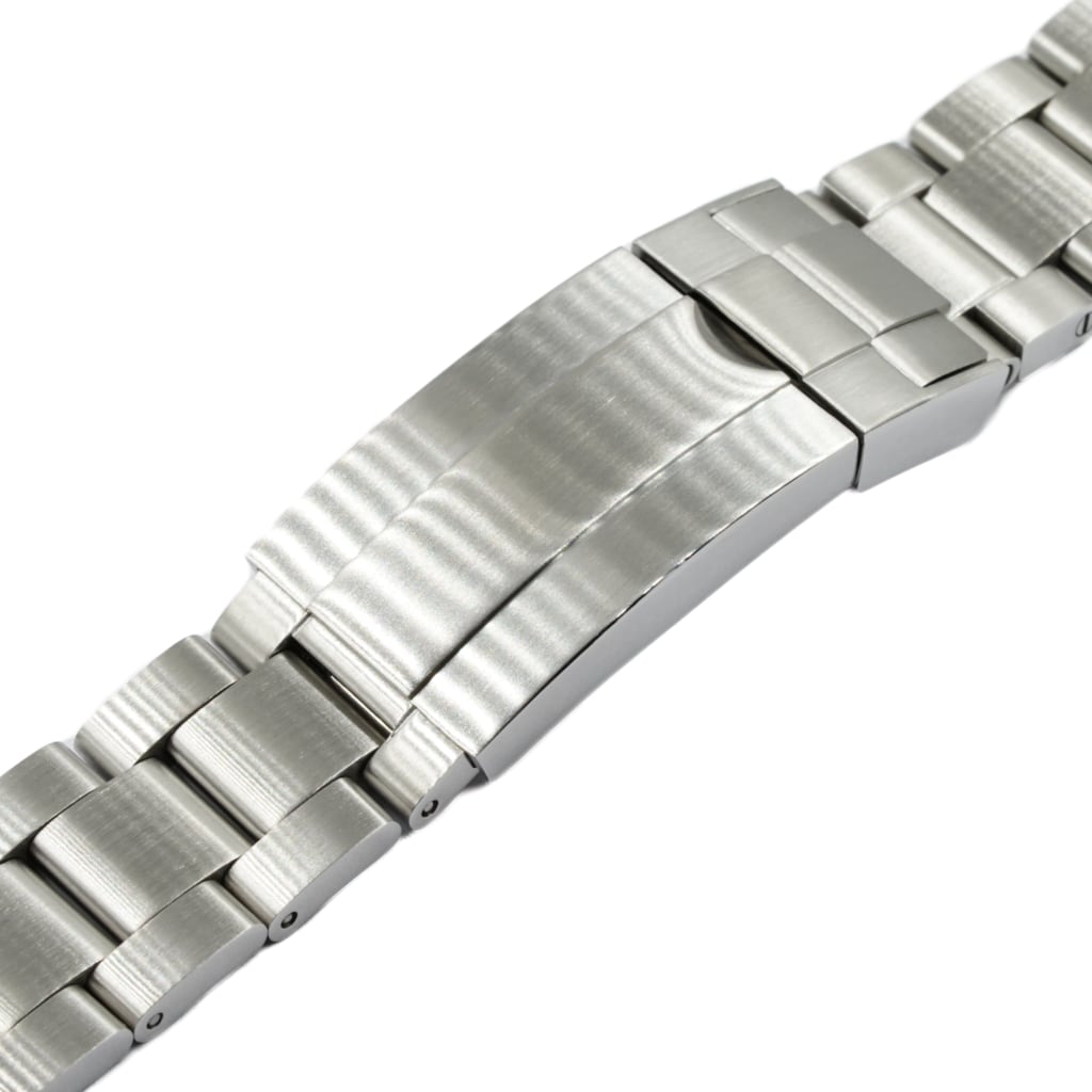 STEELDIVE 20MM OYSTER BRACELET store BRUSHED SOLID STAINLESS STEEL LIKE NEW from CA