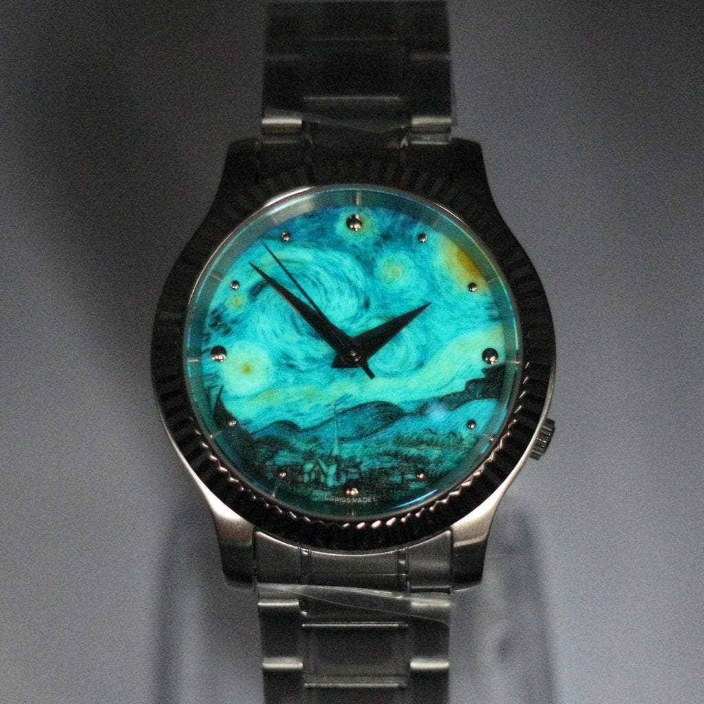 SEIKO 5 SNK793 The Starry Night Mod #XXX106 - - - - Lucius Atelier - Swiss Quality Seiko Watch Mod Parts