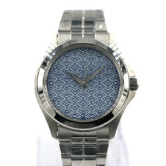 SEIKO 5 SNKK87 | Seigaiha Mod | Automatic Watch - Lucius Atelier